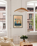 Freundschaft Poster Illustration – Friend Gathering