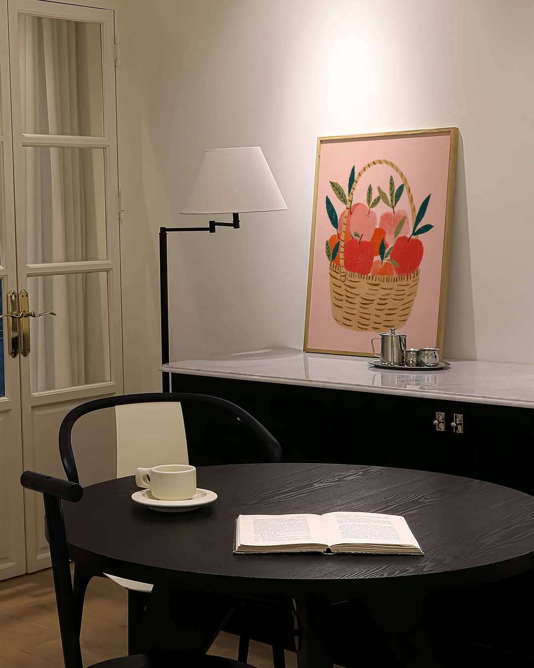 Obstkorb Poster modern – Fruit Basket