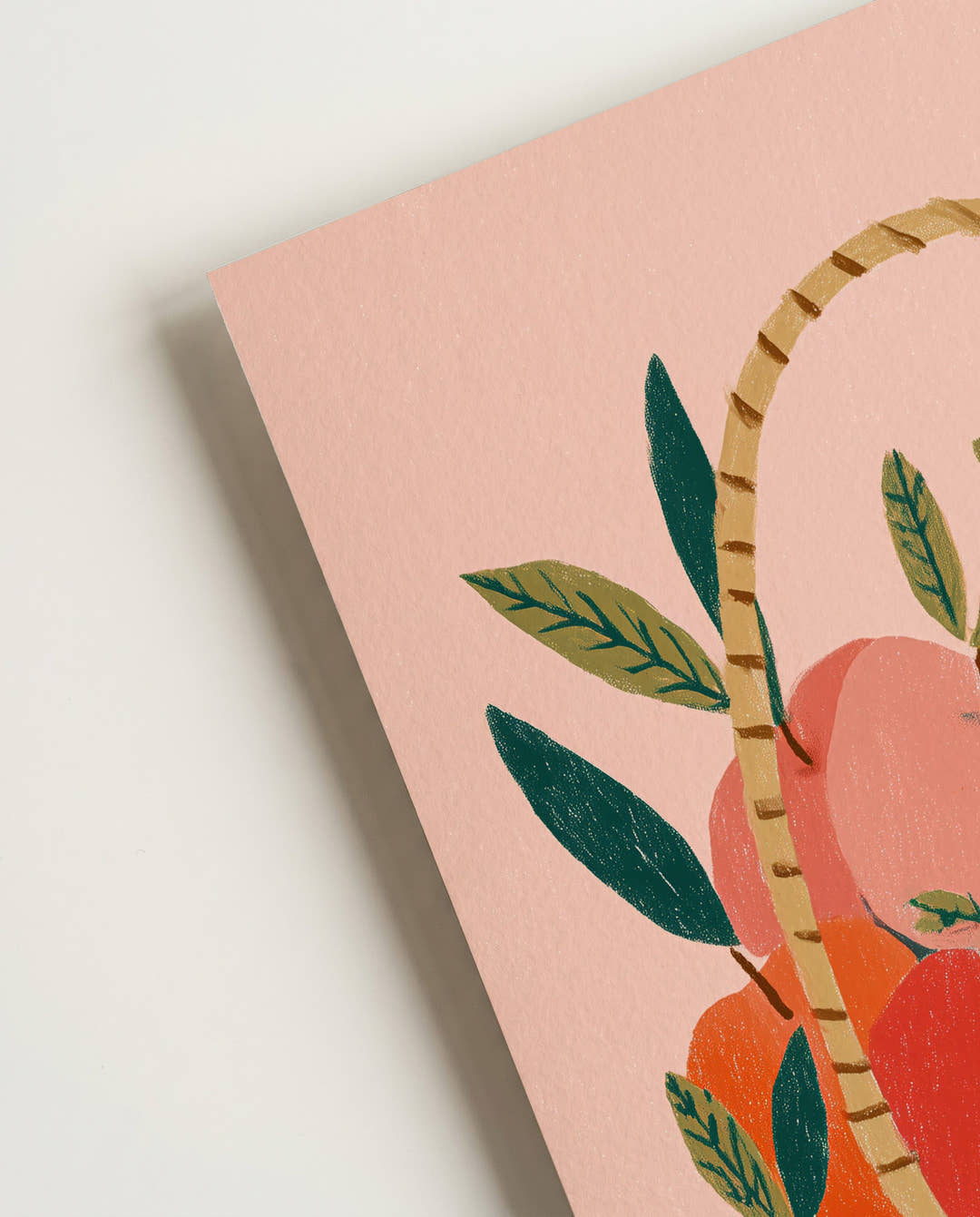 Obstkorb Poster modern – Fruit Basket