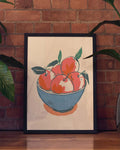 Modernes Obstschale Poster – Fruit Bowl