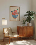 Modernes Obstschale Poster – Fruit Bowl