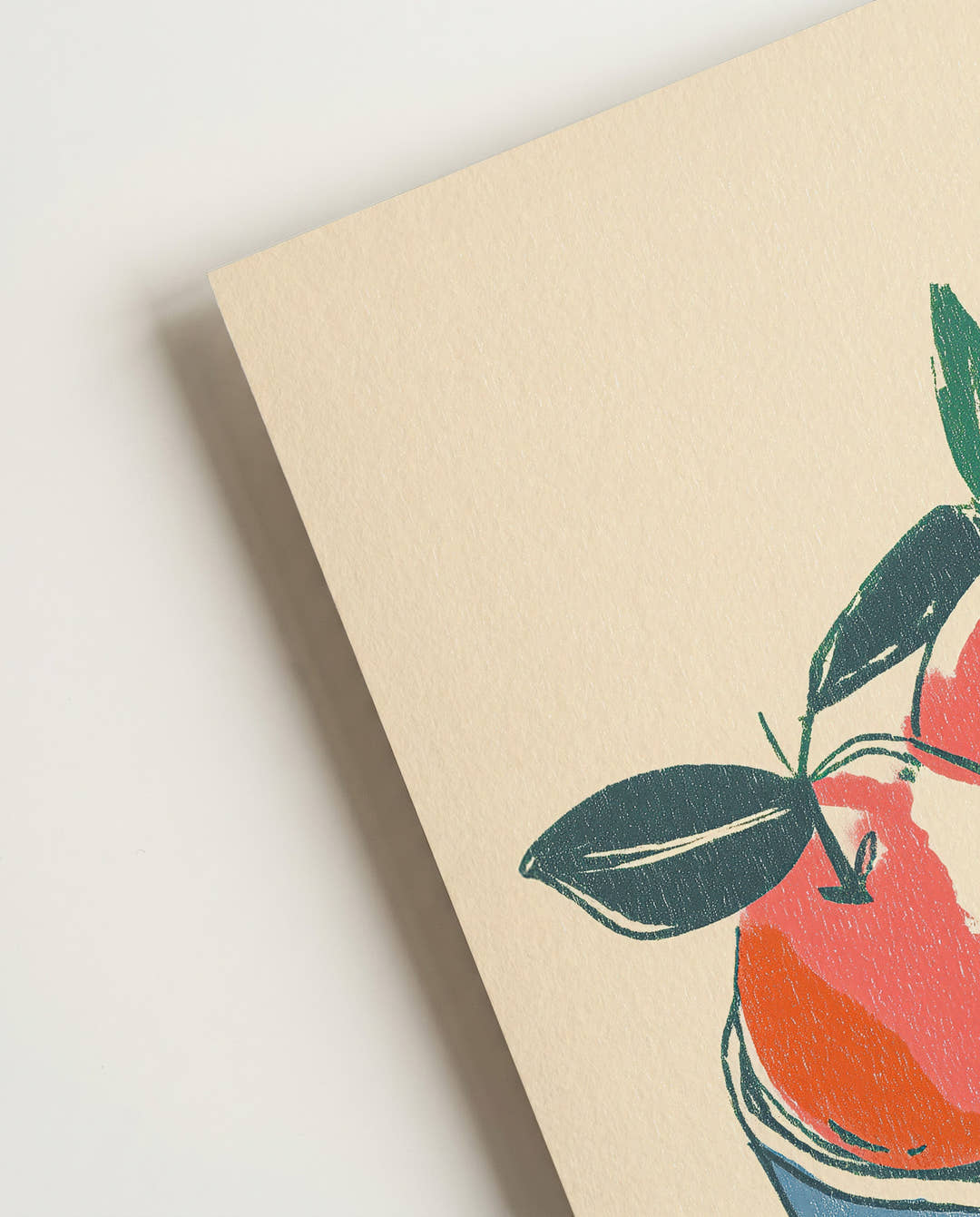 Modernes Obstschale Poster – Fruit Bowl
