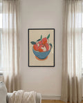 Modernes Obstschale Poster – Fruit Bowl