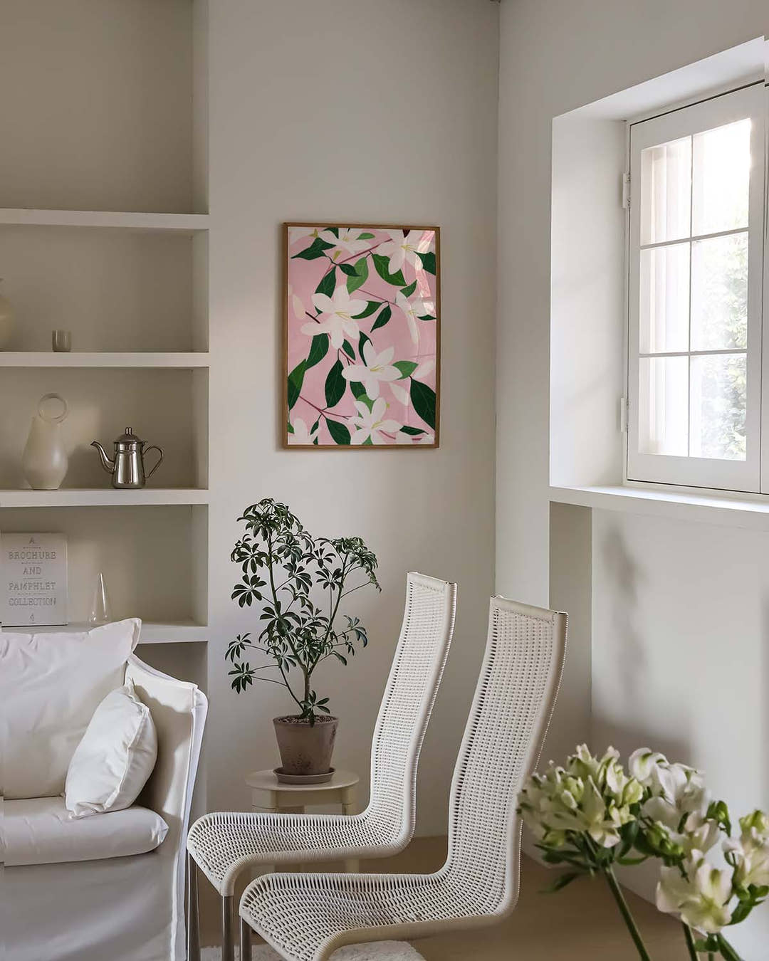 Florales Muster Poster modern – Gentle Petals