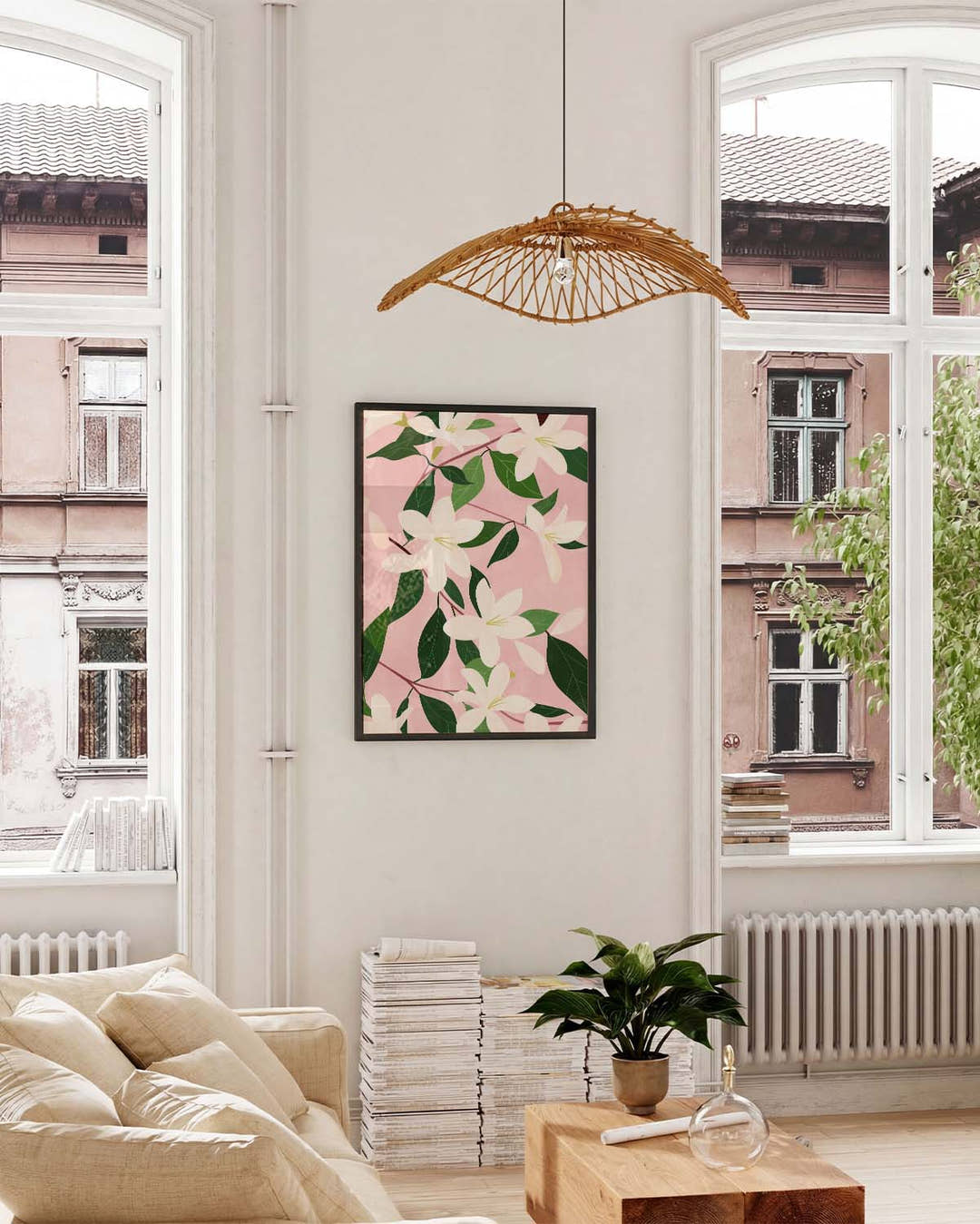 Florales Muster Poster modern – Gentle Petals