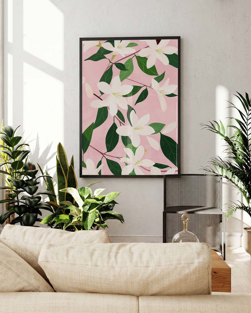 Florales Muster Poster modern – Gentle Petals