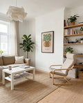 Modernes Pflanzen Poster Illustration – Green Corner