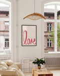 Typografie Poster modern – Handwritten Love