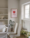 Herz Poster minimalistisch – Heart Note