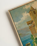 Vintage Italien Kloster Poster – Italy S Caterina der Sasso