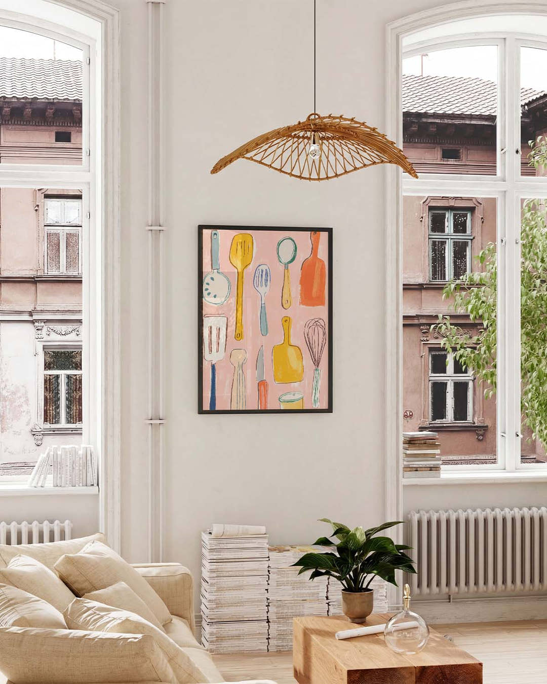 Küchen Poster Illustration – Kitchen Joy