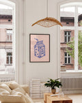 Minimalistisches Küchen Poster – Kitchen Shelf