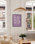 Lavendel Poster modern – Lavender Leaves