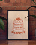 Kuchen Poster Illustration – Layered Cake