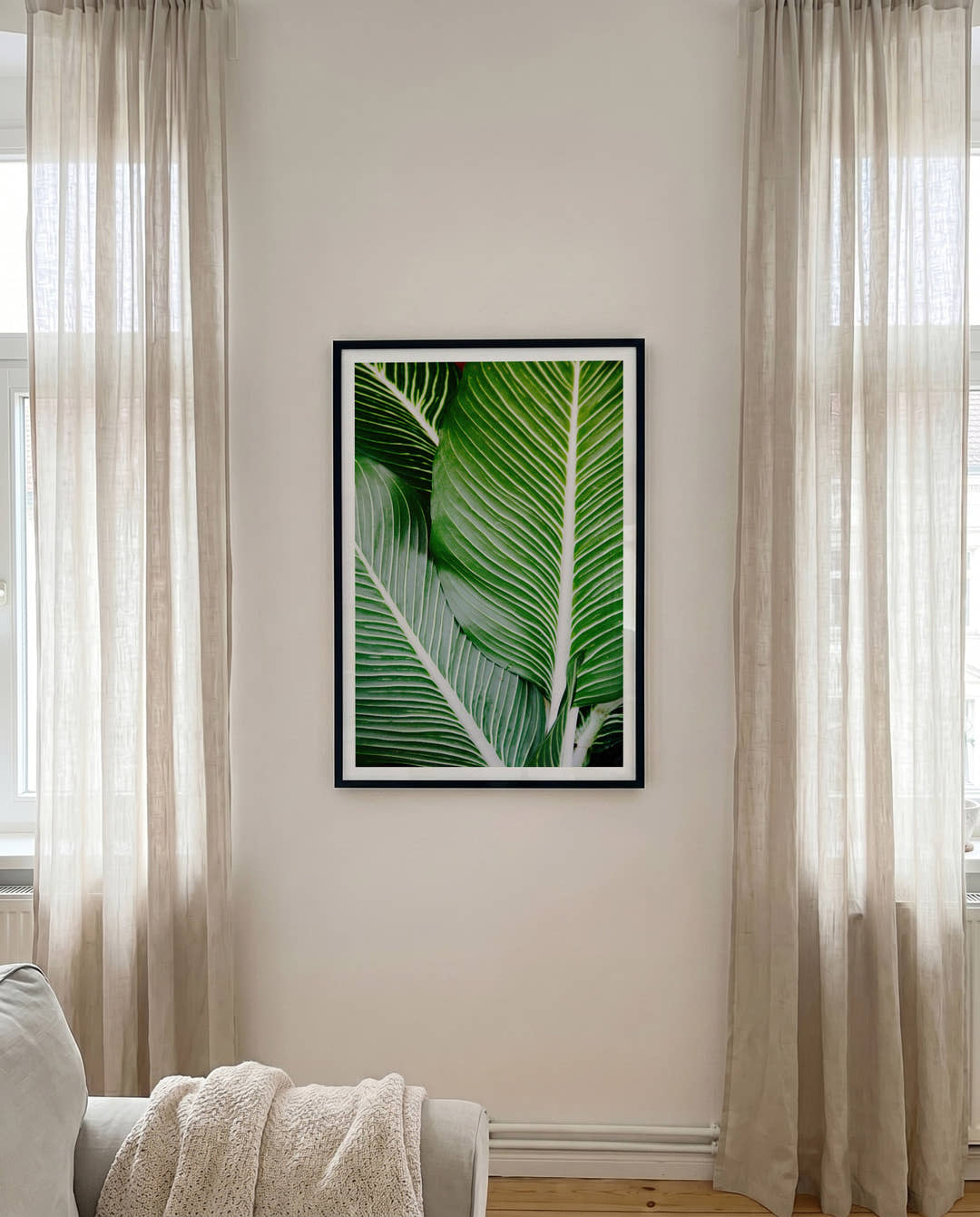 Leave | Nature Photography Poster