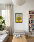 Zitronen Poster modern Küche – Lemon Table