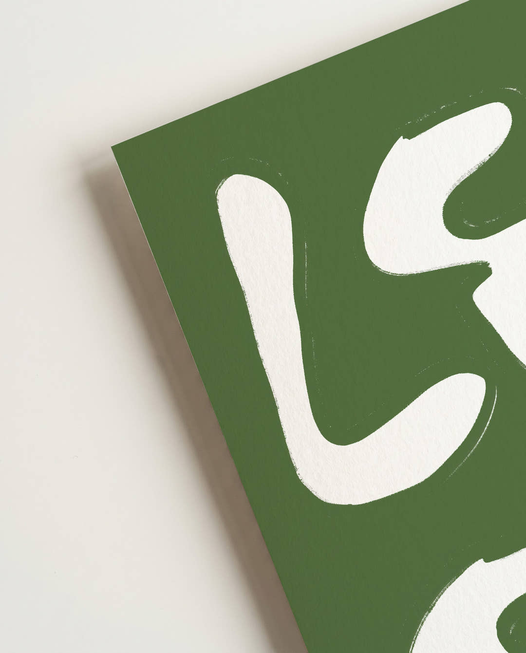 Typografie Poster modern Küche – Let’s Eat