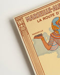 Vintage Ägypten Reiseroute Art Deco – Marseille Alexandrie