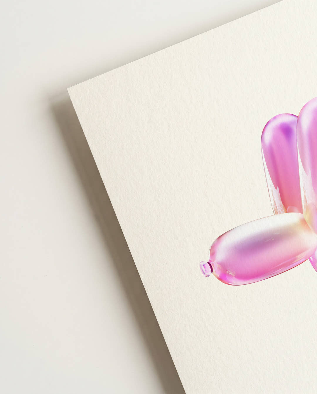 Minimalistisches Blumen Poster modern – Minimal Bloom