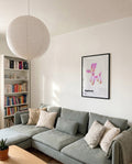 Minimalistisches Blumen Poster modern – Minimal Bloom