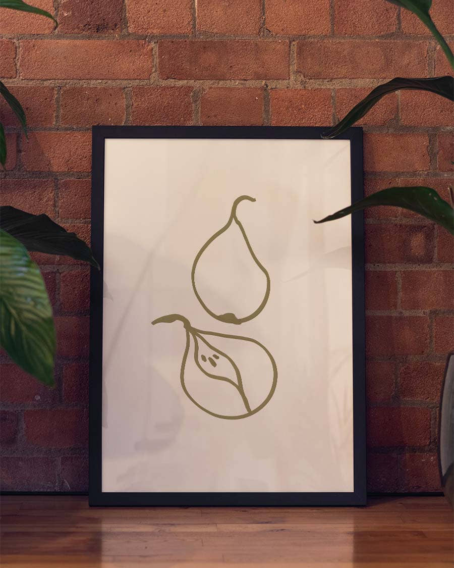 Minimalistisches Vasen Poster modern – Minimal Vase