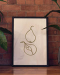 Minimalistisches Vasen Poster modern – Minimal Vase