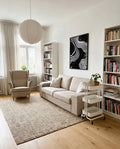 Modernes Linien Muster Poster – Mono Structure