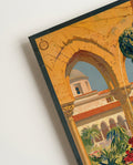 Vintage Sizilien Poster – Monreale Palermo