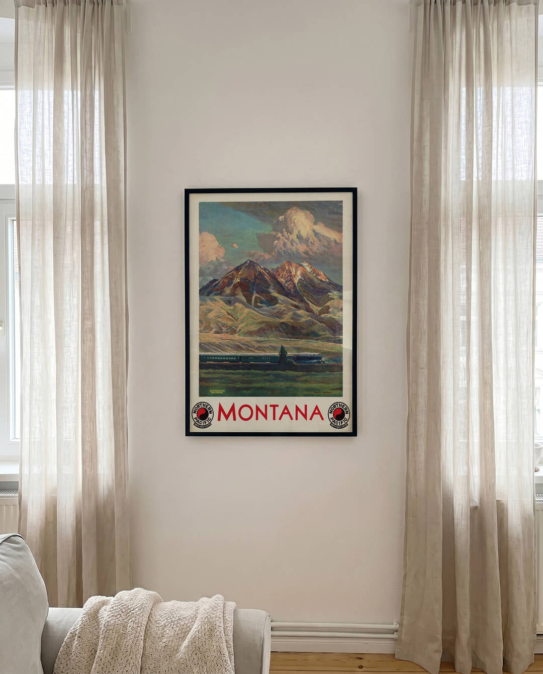 Vintage Montana USA Poster – Montana