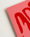 Typografie Poster modern Pink – More Wins