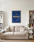 Vintage Neuenburg Schweiz Poster – Neuchatel