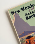 Vintage New Mexico & Arizona Poster – New Mexico Arizona Rockies