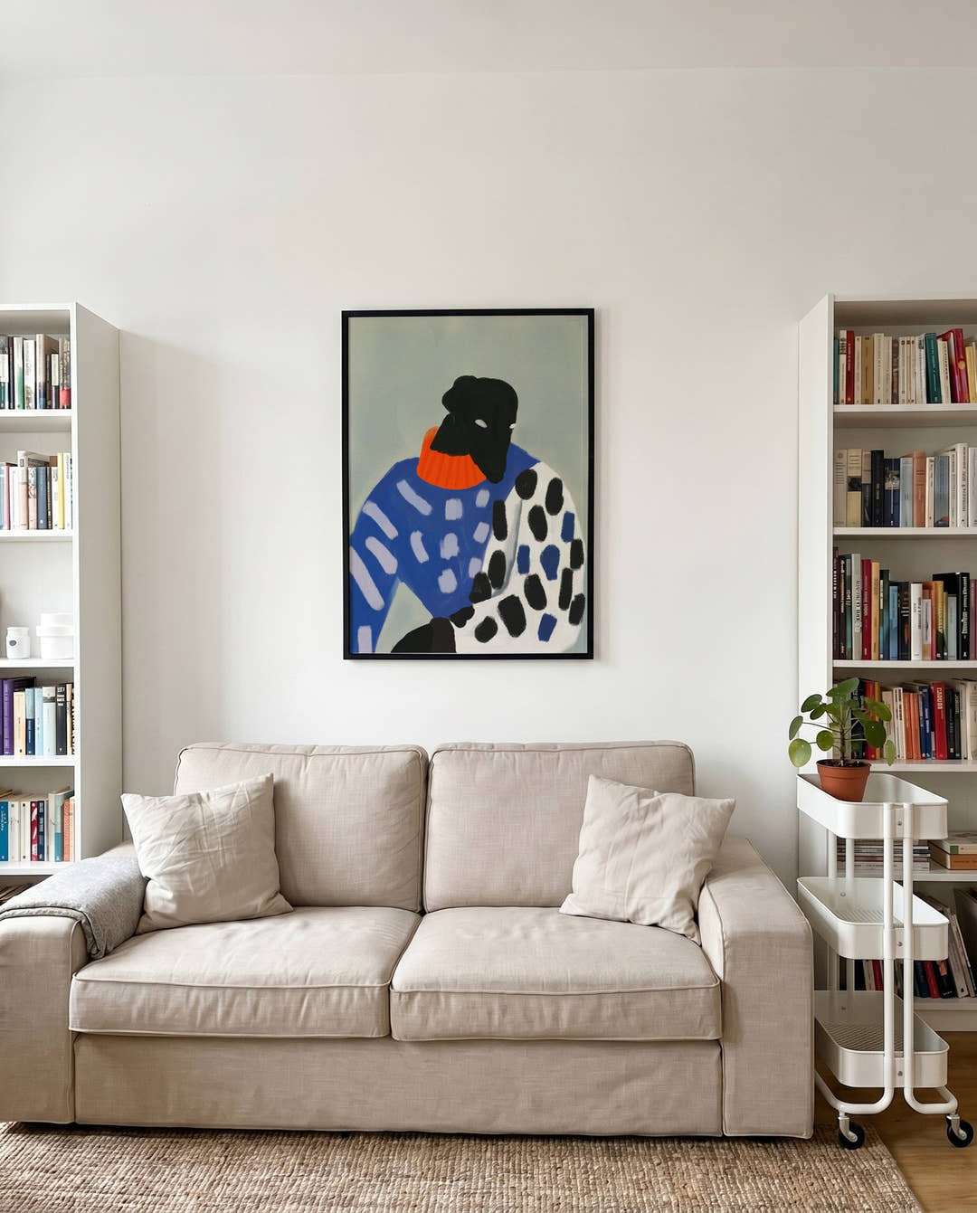 No Pet | Modern Figurative Poster