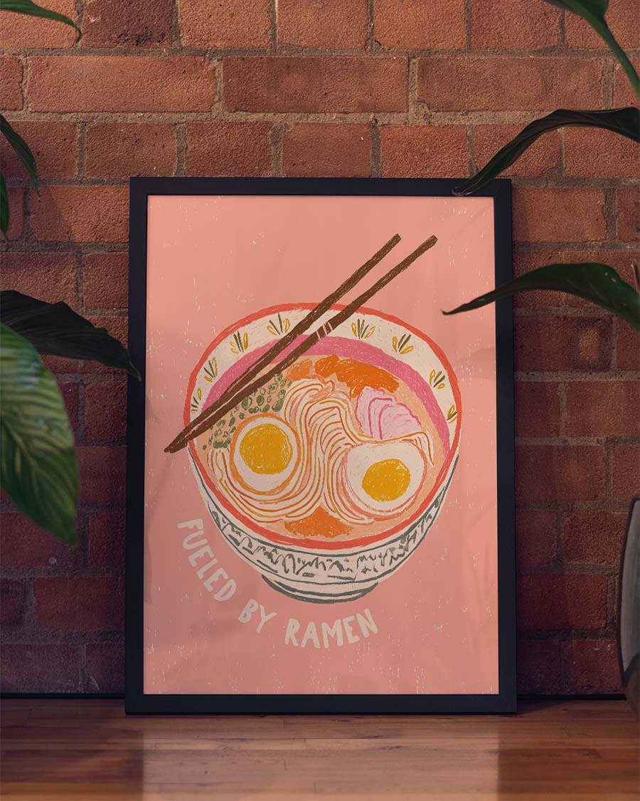 Nudel Bowl Poster modern – Noodle Bowl