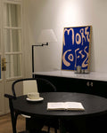 Typografie Poster modern Blau – Nope