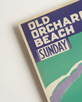 Vintage Strand Reiseplakat Poster – Old Orchard Beach Sunday