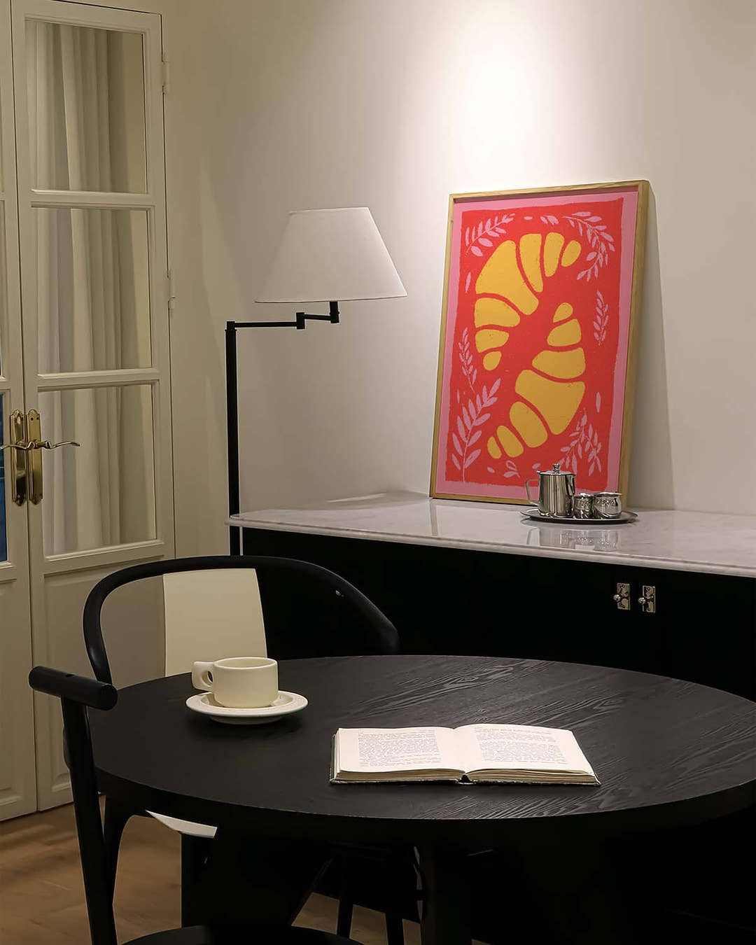 Orangen Poster modern – Orange Slice