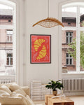 Orangen Poster modern – Orange Slice
