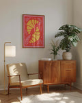 Orangen Poster modern – Orange Slice