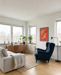 Orangen Poster modern – Orange Slice