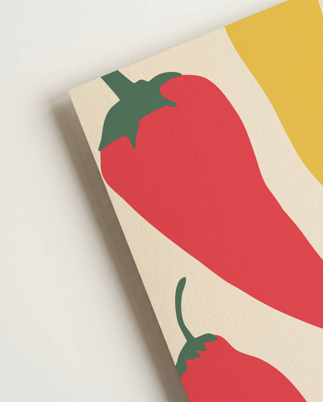 Paprika Poster modern – Organic Shapes