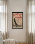 Vintage Segelboot Poster – Outing Vintage Adventure