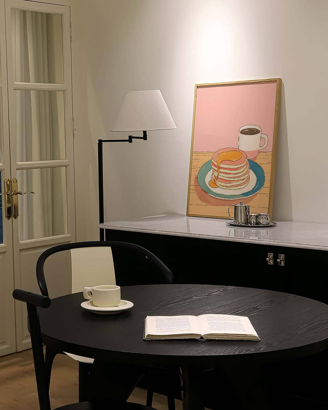Pancake Poster modern Küche – Pancake Morning