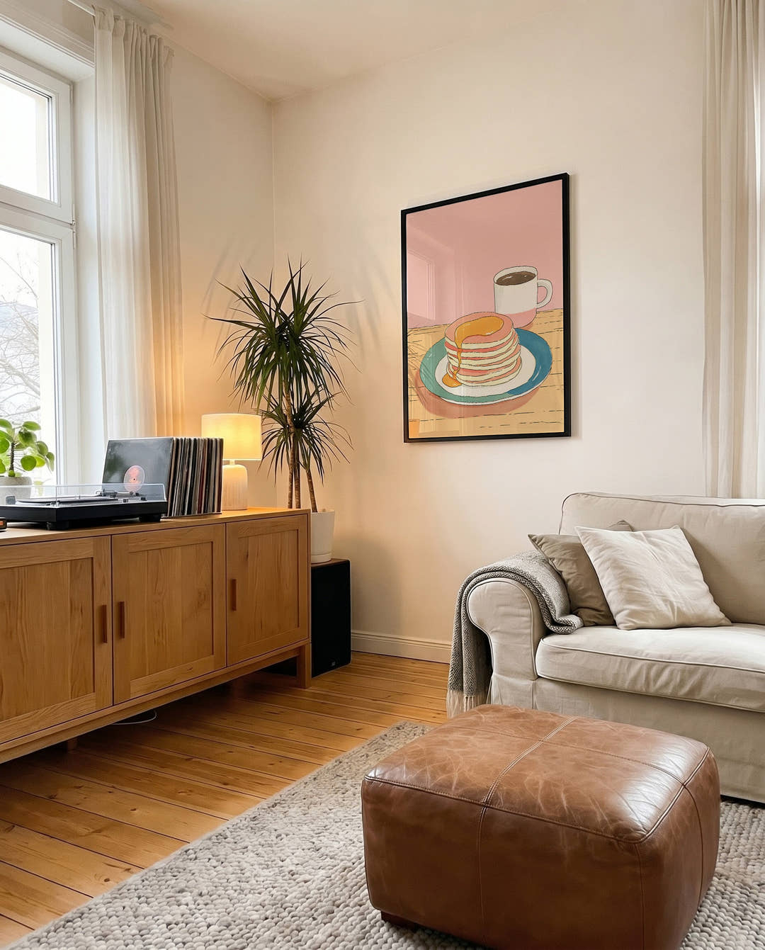 Pancake Poster modern Küche – Pancake Morning
