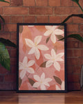 Pfirsich Blüten Poster modern – Peach Blossoms