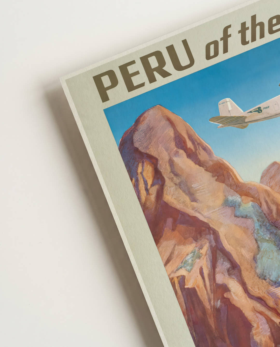 Vintage Peru Poster – Peru of the Incas