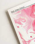 Helles Rosa Marmor Poster – Pink Marble Light