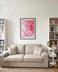 Helles Rosa Marmor Poster – Pink Marble Light