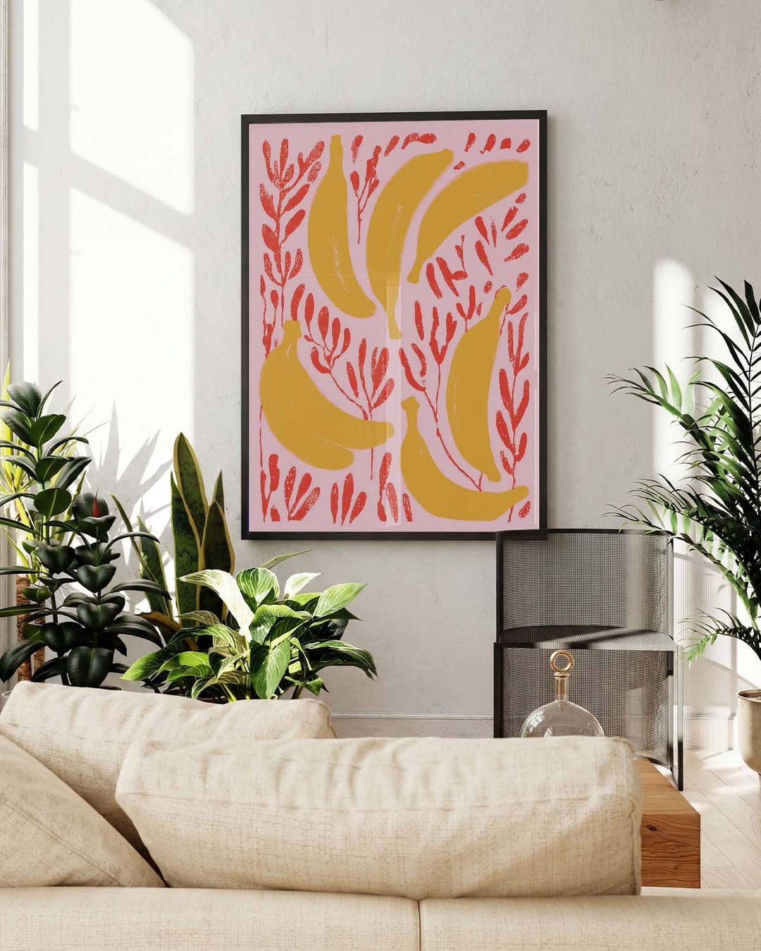 Pink Obst Poster modern – Pink Orchard