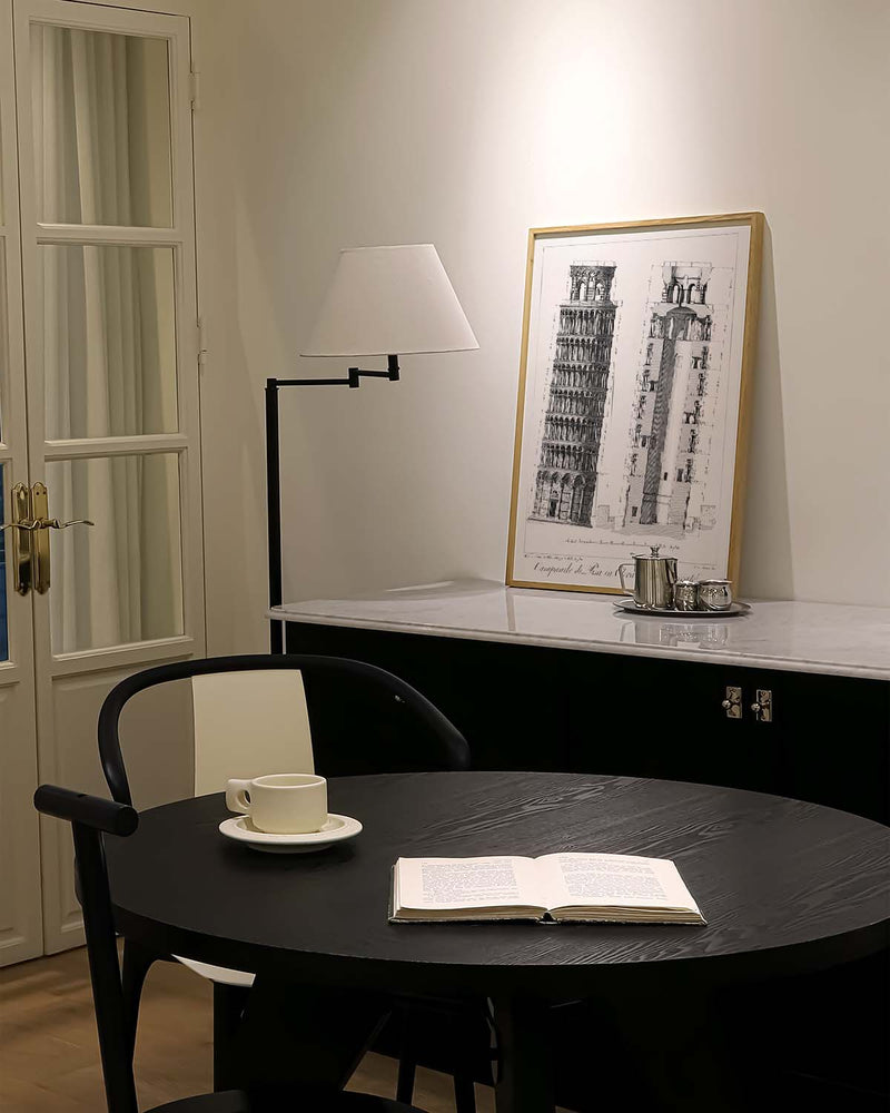 Pisa Architektur Fotografie Poster Schwarz Weiß – Architecture Study